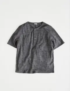 Wool Jersey Henley T-Shirt Lのサムネイル