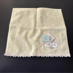 新品　TOCCA トッカ　タオルハンカチ　ハンカチ　リボン刺繍　イエローのサムネイル