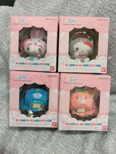 きぐるみ〜ず　マイメロディ 、ハローキティ　キキララ4個セット