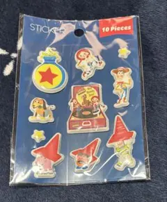 新品　Disney トイストーリー　ぷっくりシール