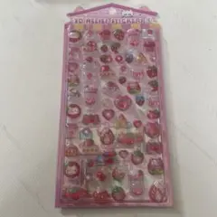 ボンボンドロップ　シール　ぷっくり　立体　シール交換