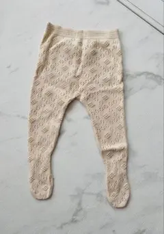 ZARA ベビーレギンス 3-6ヶ月 ベージュ　美品