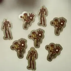 アイアンマン ステッカー 8枚セット　マーベル　香港Disney 非売品