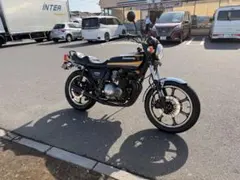Kawasaki z500 z400fx z550fx バイク 黒/黄色のサムネイル