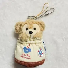 ダッフィーたちのかくれんぼ　ダッフィー　ぬいぐるみストラップ　ディズニーシー