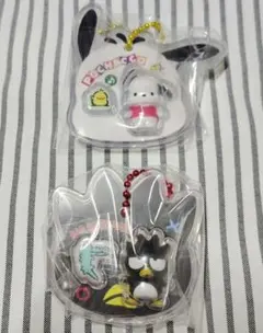 ポチャッコ　ばつ丸　2種セット　サンリオ　パッケージチャーム　チョコボーロ