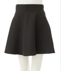 バックレースアップツイードフレアスカパン