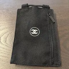 CHANEL 開封/未使用 ノベルティ ショルダーポーチ メッシュ