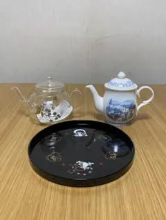 わちふぃーるど　ダヤン　ティーポット　トレイ