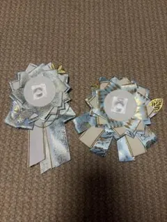 痛ロゼット 水色