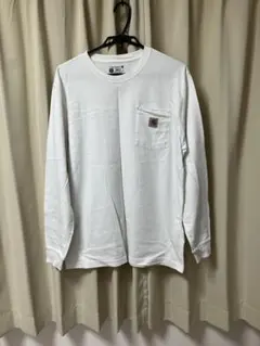 carhartt カーハート　ロングスリーブTシャツ　ホワイト　白　M 長袖