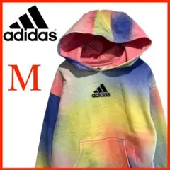 T4398*アディダス*パフォーマンスロゴ*パーカー*フーディー*キッズM