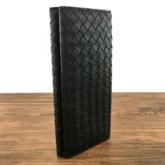 送料込み！ 美品 BOTTEGAVENETA 札入れ 総イントレチャート 284