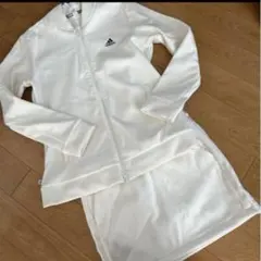 美品アディダス ゴルフウェア 上下セットアップ ストレッチ微起毛コーデュロイL