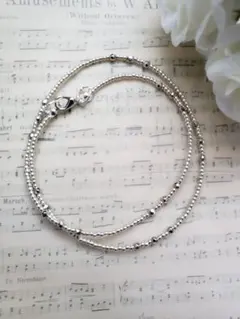 ビーズネックレス ネックレス