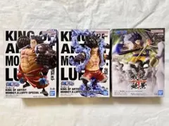 ONE PIECE ワンピース　モンキー D ルフィ　フィギュア　3体セット