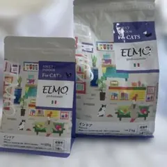 キャットフード ELMO インドア 2kg×1 400g×1 - メルカリ