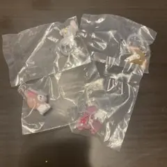 サンリオ　ゆるっとめじるしアクセサリー　4個セット