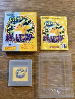 ポケットモンスター ピカチュウ ゲームボーイ ソフト