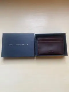 【未使用】Daniel Wellington ダークブラウン カードケース