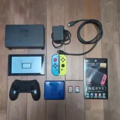 Nintendo Switch 本体とカセットなど