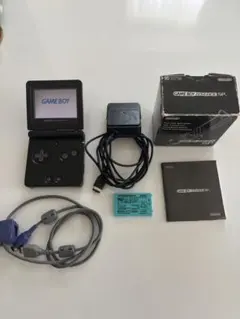 【動作確認済】ゲームボーイアドバンスSP 本体GBASP オニキスブラック黒