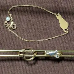 猫モチーフアクセサリー3点セット ブレスレット リング ゴールド ねこ ネコ