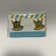 【未開封】嵐 Scene 会場限定 ピンバッジ 名古屋 青