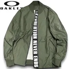 オークリー ウインドウォーム ジップジャケット ブルゾン 定1.1万 S