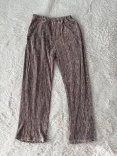 新品　未使用　cepo プリーツパンツ　ウエストゴム