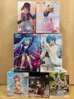 【美少女フィギュア】　初音ミク・ナナチ・時崎狂三・有馬かなetc　7体セット