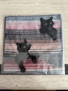 新品未使用　FEILERフェイラーのタオルハンカチ BLACK KITTY GRのサムネイル