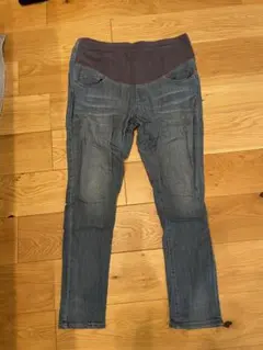 マタニティ スキニーパンツ デニム