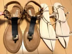 DIANE von FURSTENBERG サンダル 2足セットのサムネイル