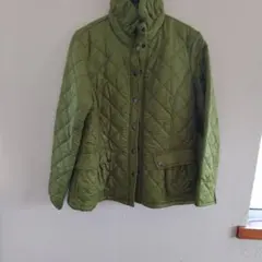 オリーブグリーン キルティングジャケット