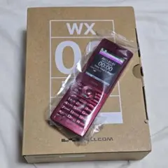 【箱充電器取説有】WILLCOM LIBERIO WX03K 赤のサムネイル