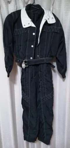 ノースリーブ ジャンプスーツ つなぎ&ジャンパーセット フード付き