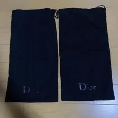 dior 巾着　袋　ショッパー　2枚セット