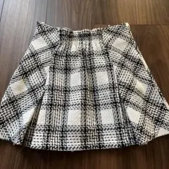 ツイードスカート　グレイル