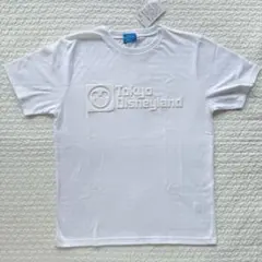 東京ディズニーランド Tシャツ ホワイト Mサイズ ロゴ