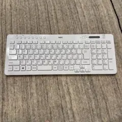 NEC 純正 Bluetooth ワイヤレスキーボード KG-1129 ホワイト