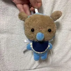 ハンドメイドぬいぐるみ　いぬのあかちゃん　キーホルダー