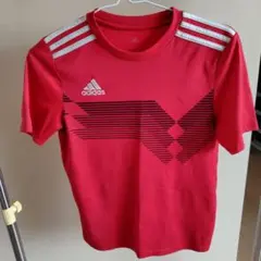 adidas アディダス CLIMALITE シャツ レッド