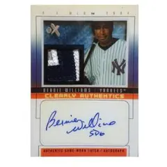 EX 2004◇Bernie Williams◇直筆サインカード 13/51