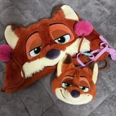 ズートピア ニック ファンキャップ ショルダーバック 2点セット