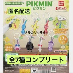 めじるしアクセサリー1 ⭐︎ピクミン⭐︎ ガチャ　キーホルダー全7種コンプリート
