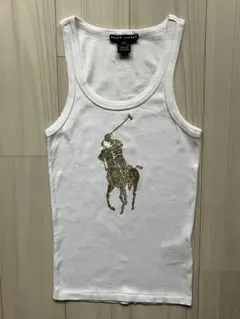 【Ai 様専用です】RALPH LAUREN タンクトップ ホワイトのサムネイル