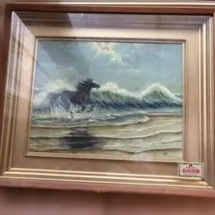 小泊芳彦作　油彩画 かに　F4号　　B-31 小泊芳彦作 油彩画 かに F4号 B-31 | Mercari