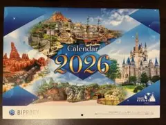 2026年 東京ディズニーリゾート 壁掛けカレンダー