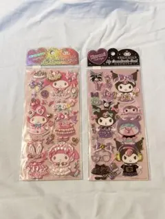 【正規品】マイメロディ＆クロミ キャラクターシールセット